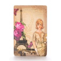 Pink Eiffel Towel Magnet 